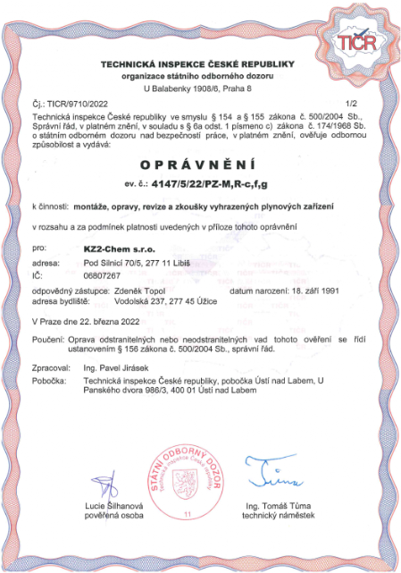 oprávnění