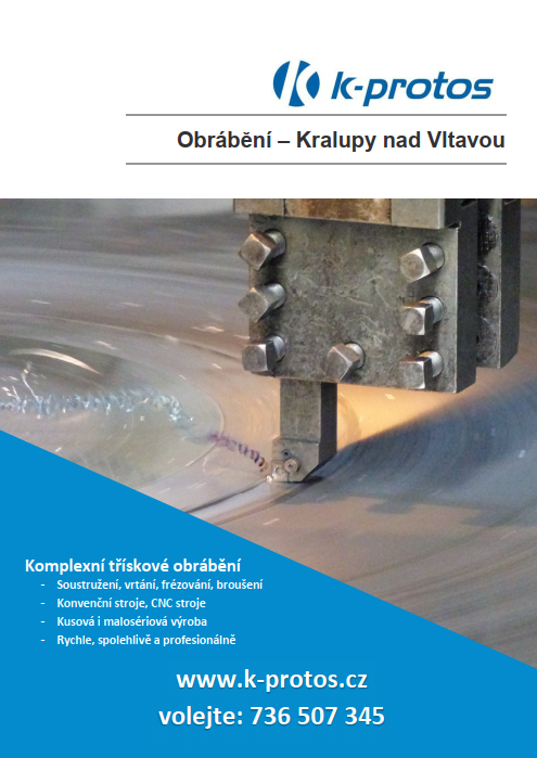 Obrábění Kralupy