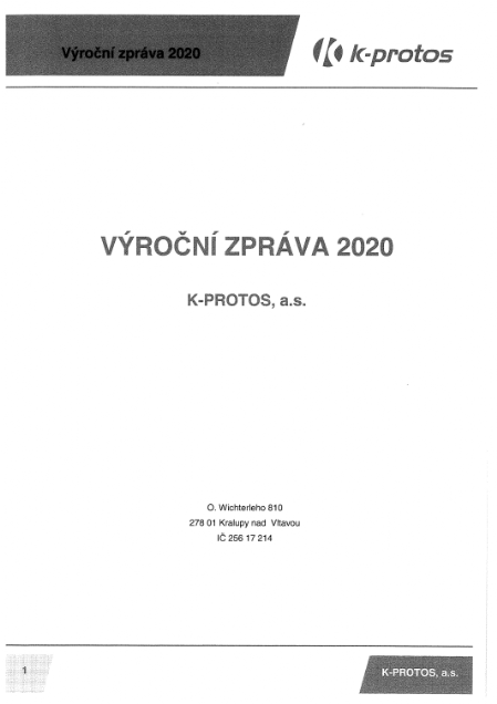výroční zpráva 2019